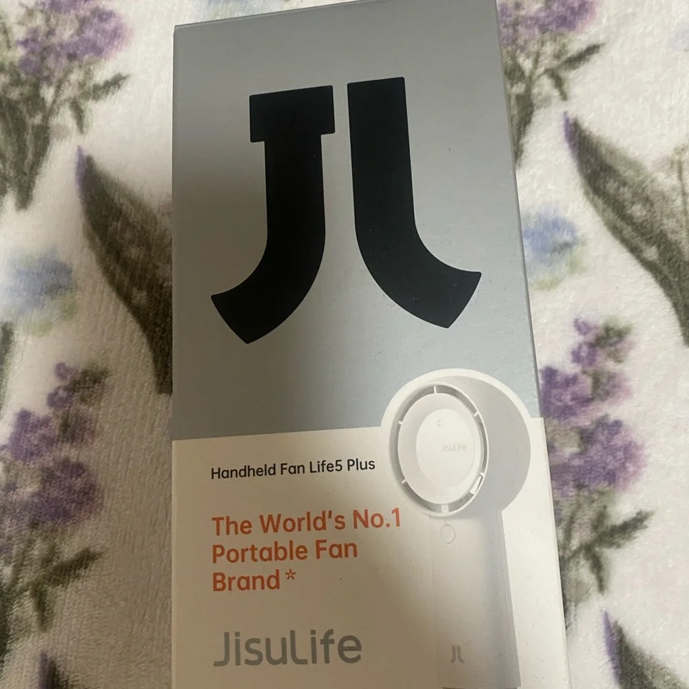 Beige Wearable Fan